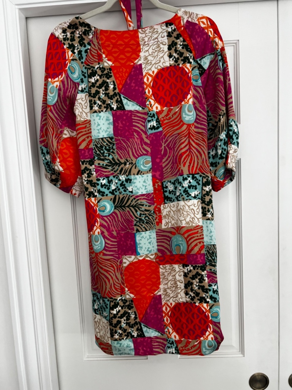 Lilly Pulitzer Keating Dress Patchwork Multi Mini Size 2 - Picture 14 of 16